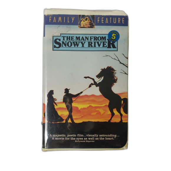 THE MAN FROM SNOWY RIVER Kirk Douglas VHS Video Tape Movie 1982 - Picture 4 of 4
